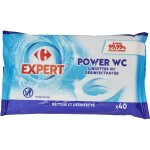 Lingettes wc dsinfectantes carrefour expert - le paquet de 40 lingettes