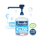 Liquide vaisselle algue marine savon noir dégraissant briochin - le flacon de 500 ml Liquide vaisselle algue marine savon noir dégraissant briochin - le flacon de 500 ml