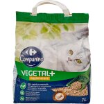 Litière végétale agglomérante carrefour companino - le sac de 7l Litière végétale agglomérante carrefour companino - le sac de 7l