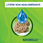 Litire vgtale non agglomrante catsan - le sac de 10l
