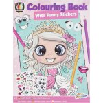 Livre de coloriage + stickers grafix - l'unit