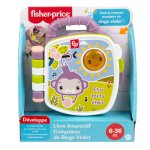 Livre comptine purple monkey fisher - price - la boite