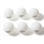 Lot de 6 balles tennis table 1 etoile