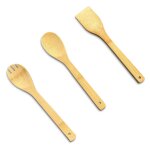 Lot ustensiles en bambou simple - le lot de 3 pièces Lot ustensiles en bambou simple - le lot de 3 pièces