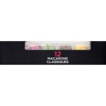 Macarons assortiment classique - la bote de 12 - 145g