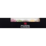 Macarons assortiment classique - la bote de 18 - 218g