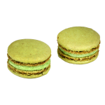 Macarons pistache - les 2 pices
