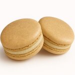 Macarons vanille - les 2 pi�ces de 120g