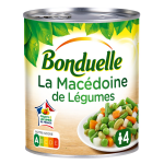 Macdoine de lgumes bonduelle - la bote de 530g