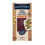 Magret de canard sud ouest fum au bois de htre maison montfort - la barquette de 80g