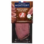 Magret de canard sud ouest label rouge montfort - la barquette de 380g