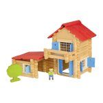 La maison en bois de 140 pièces jeujura - le jouet La maison en bois de 140 pièces jeujura - le jouet