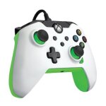 Manette filaire blanc fluo xbox pdp - la manette Manette filaire blanc fluo xbox pdp - la manette