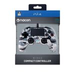 Manette filaire compact ps4 camo gris nacon - la manette