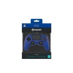Manette filaire ps4 compact bleue nacon - la manette