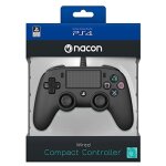 Manette filaire ps4 noire - nacon - la manette