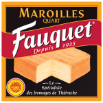 Maroilles quart aop fauquet - le fromage de 210g