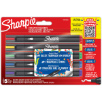 Marqueur bullet cr�ative sharpie - le lot de 5 marqueurs