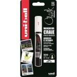 Marqueur craie - pointe fine - blanc uni ball - le marqueur