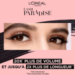 Mascara volume noir paradise voluminous (01) l'oreal paris - le mascara