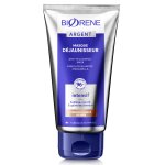 Masque capillaire djaunissant pour cheveux gris ou blancs biorene - le flacon de 150ml