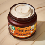 Masque nourrissant cheveux secs argan camlia ultra doux garnier - le pot de 340ml