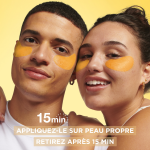 Masque yeux tissu vitamine c booster d'eclat garnier skinactive - le masque Masque yeux tissu vitamine c booster d'eclat garnier skinactive - le masque