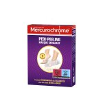 Masque pieds chaussettes exfoliantes peaux mortes mercurochrome - la paire