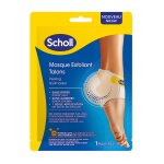 Masque pieds exfoliant talons aha aux extraits de fruits scholl - la paire