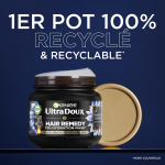 Masque rem�de hydratant charbon magn�tique huile de fleur de nigelle cheveux normaux � gras ultra doux ...