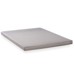 Matelas gris mousse confort 140x190 cm macao - le matelas Matelas gris mousse confort 140x190 cm macao - le matelas