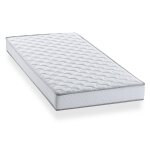 Matelas blanc mousse confort ferme 90x190 cm montevideo - le matelas