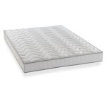 Matelas blanc À ressorts 140x190 cm prince - le matelas Matelas blanc À ressorts 140x190 cm prince - le matelas