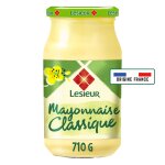 Mayonnaise classique avec huile de colza lesieur - le pot de 710g