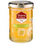 Miel d'acacia et gelée royale crémeux miel cretet - le pot de 250g Miel d'acacia et gelée royale crémeux miel cretet - le pot de 250g