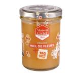 Miel de fleurs et gel�e royale cr�meux miel cretet - le pot de 250g