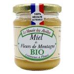 Miel de fleurs de montagne bio le manoir des abeilles - le pot de 250g