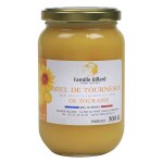 Miel de tournesol de touraine rucher billard - le pot de 500g
