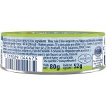 Miettes de thon huile d'olive vierge extra petit navire - la boite de 80g
