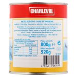 Miettes de thon huile de tournesol charleval - la boite de 520g net goutt