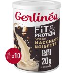 Milkshake protin macchiato noisettes gerlinea - la bote de 340g