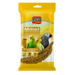 Aliment epis de millet jaune pour oiseaux exotiques et perruches riga - le paquet de 200g