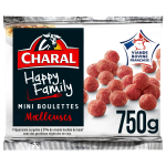 Mini boulettes au b?uf moelleuses  cuisiner charal - les 50 boulettes de 15g