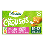 Mini croustis indian curry bonduelle - la boîte de 10 À 12 pièces Mini croustis indian curry bonduelle - la boîte de 10 À 12 pièces