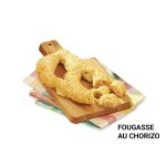 Mini fougasse chorizo - la mini fougasse