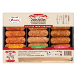Mini saucisses fumes cuites franc - comtoises jean louis amiotte - la boite de 15 mini saucisses  partager ...