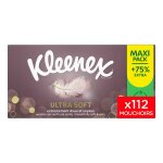 Mouchoirs doux et soyeux recyclable kleenex - la boîte de 112 mouchoirs Mouchoirs doux et soyeux recyclable kleenex - la boîte de 112 mouchoirs