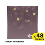 Mouchoirs doux et soyeux recyclable kleenex - la boîte de 48 mouchoirs Mouchoirs doux et soyeux recyclable kleenex - la boîte de 48 mouchoirs