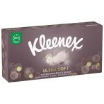 Mouchoirs doux et soyeux recyclable kleenex - la boîte de 64 mouchoirs Mouchoirs doux et soyeux recyclable kleenex - la boîte de 64 mouchoirs