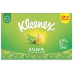 Mouchoirs 3 epaisseurs balsam aloe vera et vitamine e recyclable kleenex - le paquet de 36 Étuis Mouchoirs 3 epaisseurs balsam aloe vera et vitamine e recyclable kleenex - le paquet de 36 Étuis
